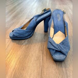 Michael Kors Elegant Blue Heels